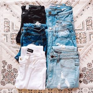 • 6 pc. fashion nova jean bundle •